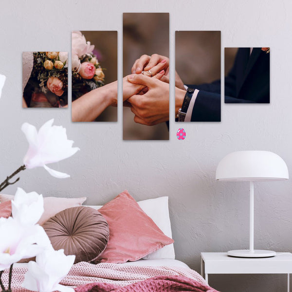 5 Piece Split Canvas Print Combo