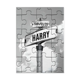 Personalized Street Sign Family/Couple Names Puzzle