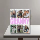 GRANNY - Acrylic Personalized Photo Blocks Collage