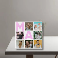 MA - Acrylic Personalized Photo Blocks Collage