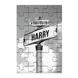 Personalized Street Sign Family/Couple Names Puzzle