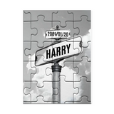 Personalized Street Sign Family/Couple Names Puzzle