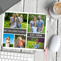 FAMILY Collage - Personalized Mousepad