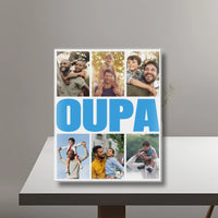 OUPA - Acrylic Personalized Photo Blocks Collage