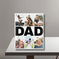 DAD Collage - Acrylic Personalized Photo Blocks