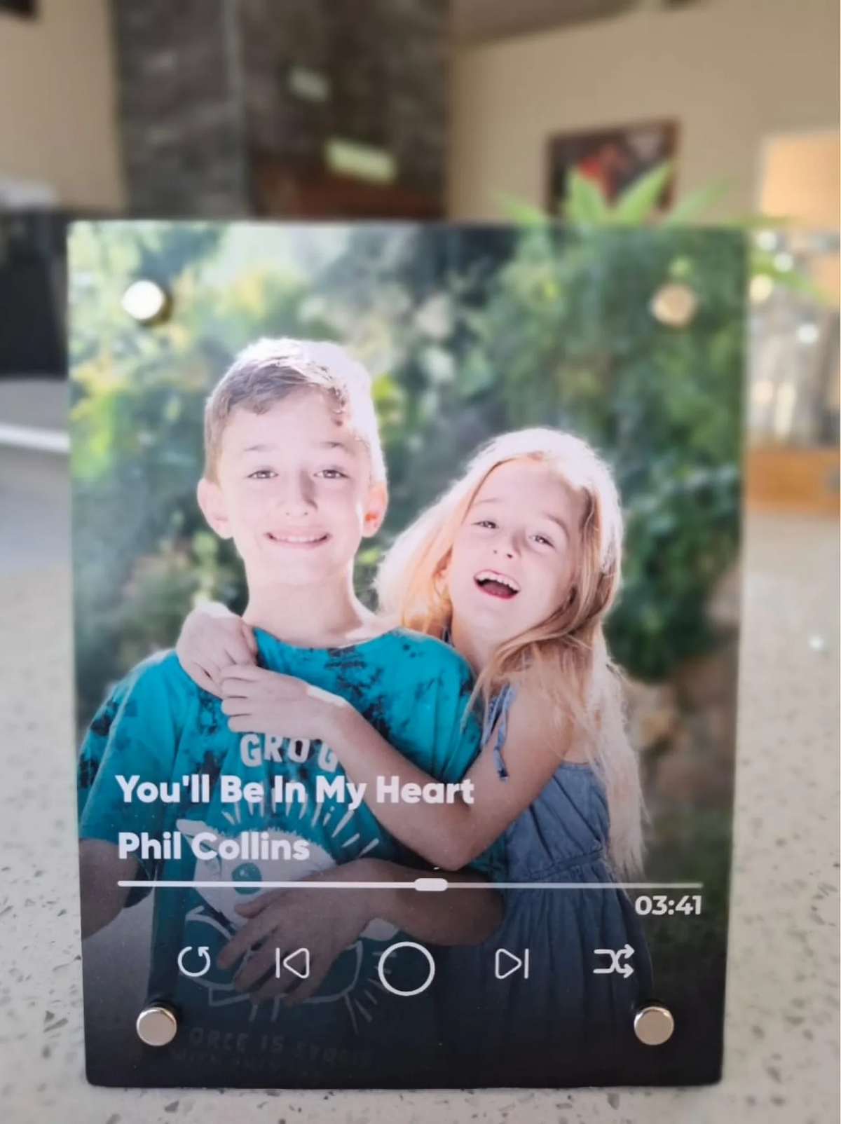 Musical Photo Display Stand