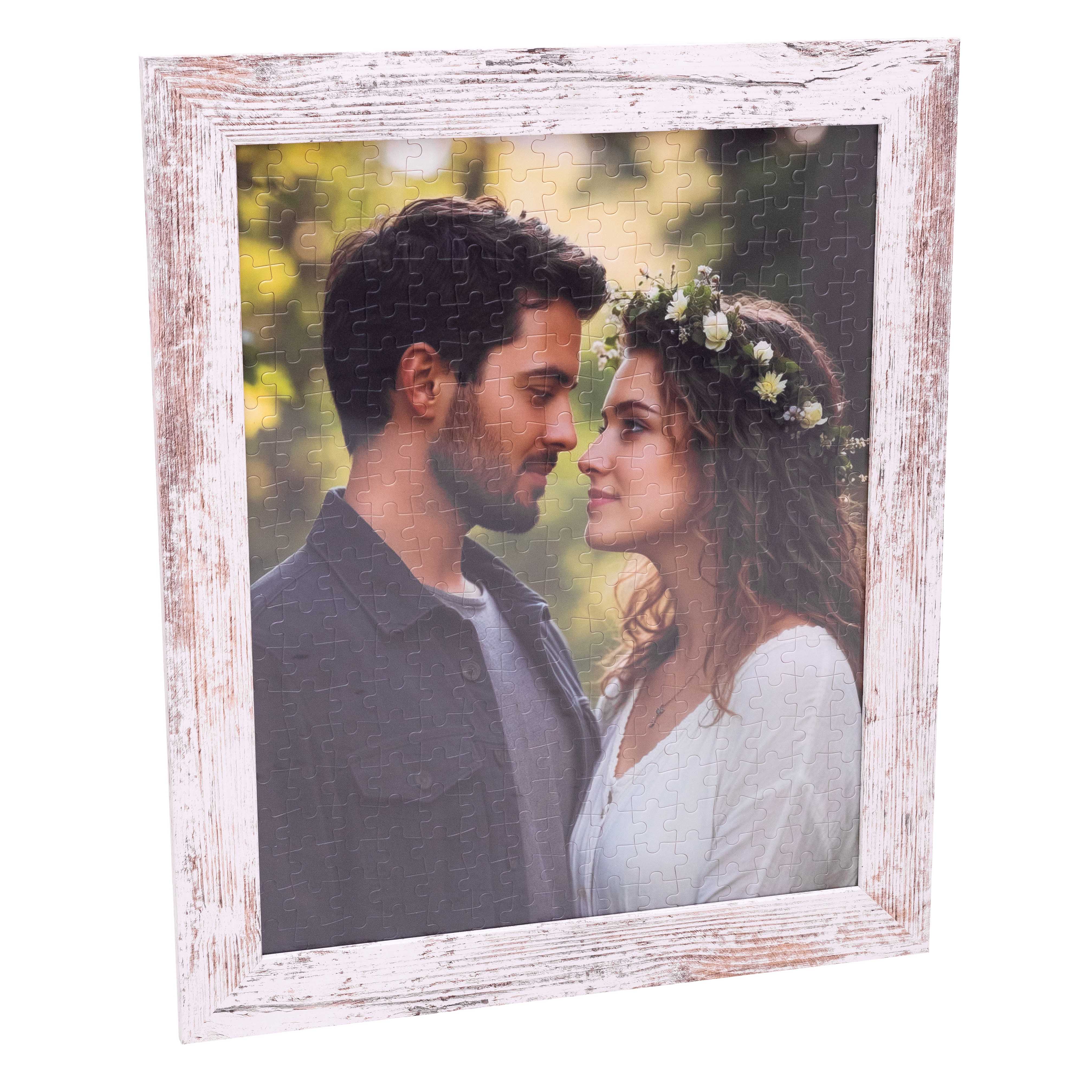 Custom Jigsaw Photo Puzzle Bundle (300 PIECES) Including Frame & Gift Box!