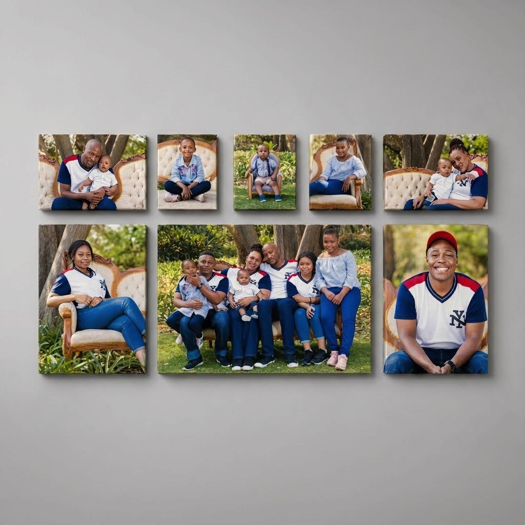 8 Piece Deluxe Canvas Print Combo Special