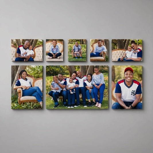 8 Piece Deluxe Canvas Print Combo Special