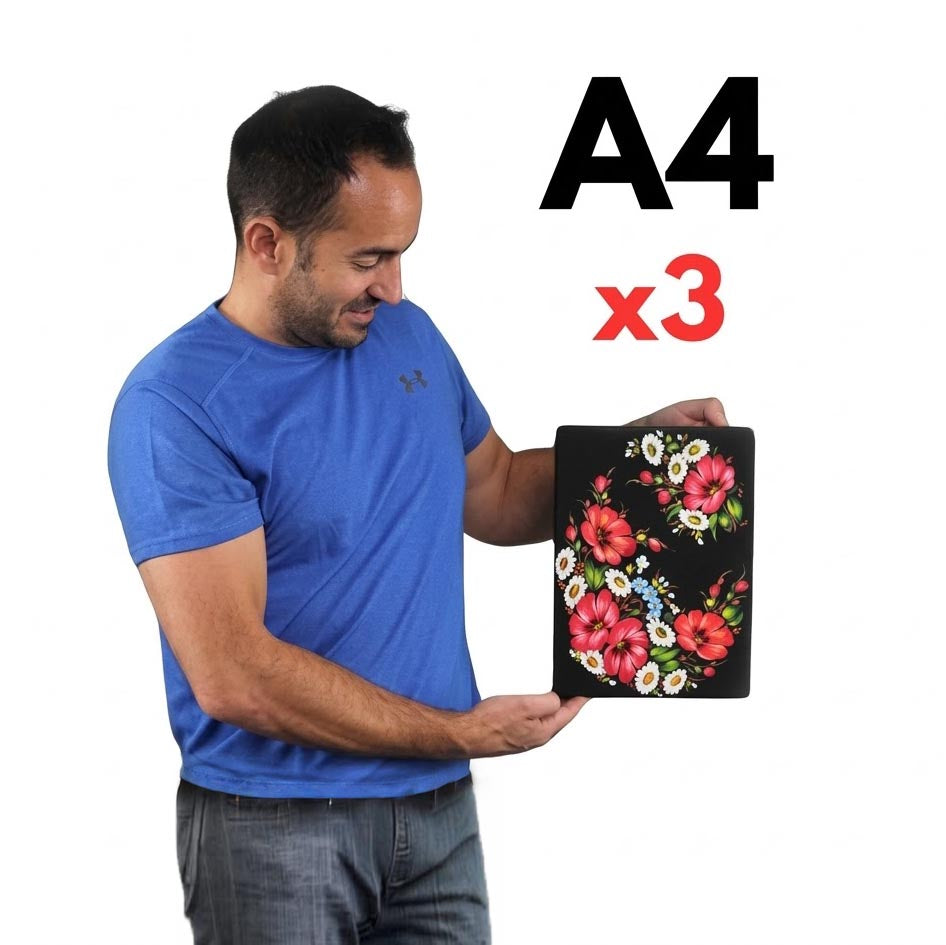 Buy one A4 Canvas, Get two FREE! (Total 3 x A4!)