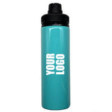 Personalised Green Aluminium 850ml water bottle