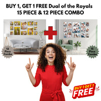 BUY 1, GET 1 FREE  Dual of the Royals - 15 PIECE & 12 PIECE COMBO