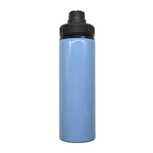 Personalised Blue Aluminium 850ml water bottle