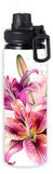 Flowers - Stargazer Lily Spring Flower Design on Tumbler, Can, Flask, or Water bottle