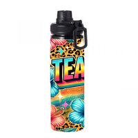 Teacher - Floral Teacher Design on Tumbler, Can, Flask, or Water bottle