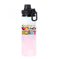 Teacher - Teaching is a work of heart Design on Tumbler, Can, Flask, or Water bottle