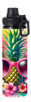 Summer - Tropical Design on Tumbler, Can, Flask, or Water bottle