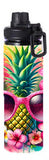 Summer - Tropical Design on Tumbler, Can, Flask, or Water bottle