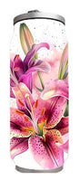 Flowers - Stargazer Lily Spring Flower Design on Tumbler, Can, Flask, or Water bottle