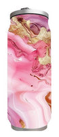 Marble - Seamless Pink & Gold Design on Tumbler, Can, Flask, or Water bottle