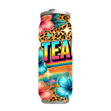 Teacher - Floral Teacher Design on Tumbler, Can, Flask, or Water bottle