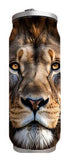 Wildlife - Powerful Lion Design on Tumbler, Can, Flask, or Water bottle