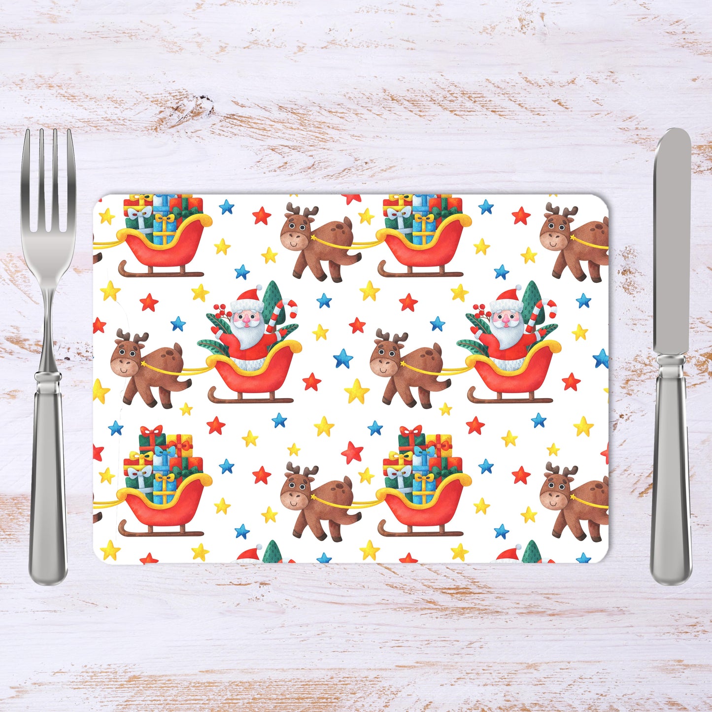Personalised Placemats - Christmas Theme (30X40CM)