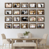 Virtual Frame Combo 20 Pc  | A Sizes | (Available in Dark, Medium & Light Wood)