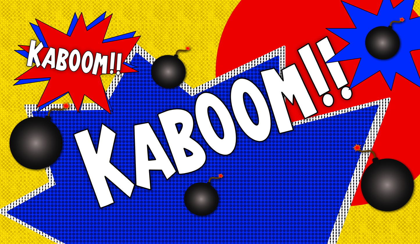 Kids - Comic Kids Design on Tumbler, Can, Flask, or Water bottle