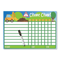 Kids Reward / Chore Chart (Construction)