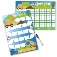 Kids Reward / Chore Chart (Construction)