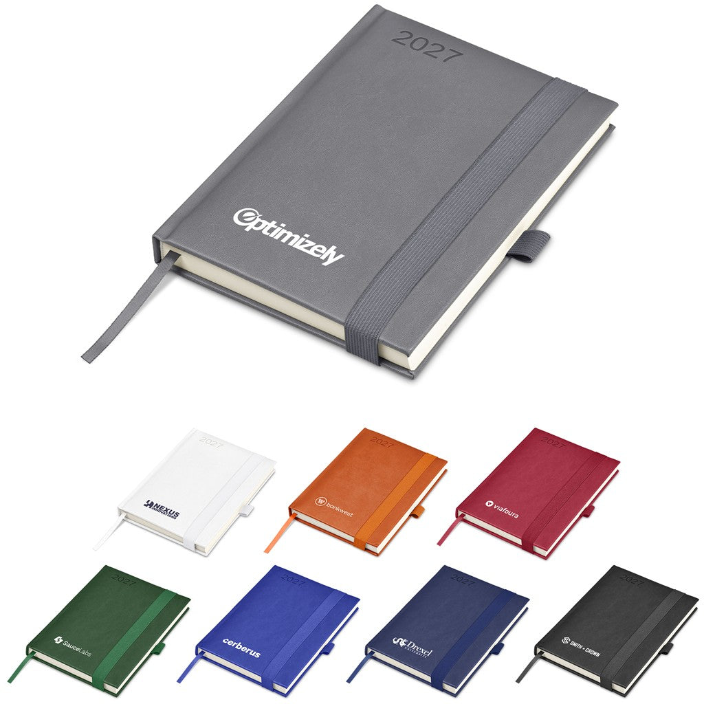 Custom Branded 2027 Diary - A5 Hardcover