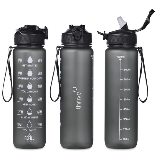 Eva & Elm Neptune Plastic Water Bottle - 1 Litre