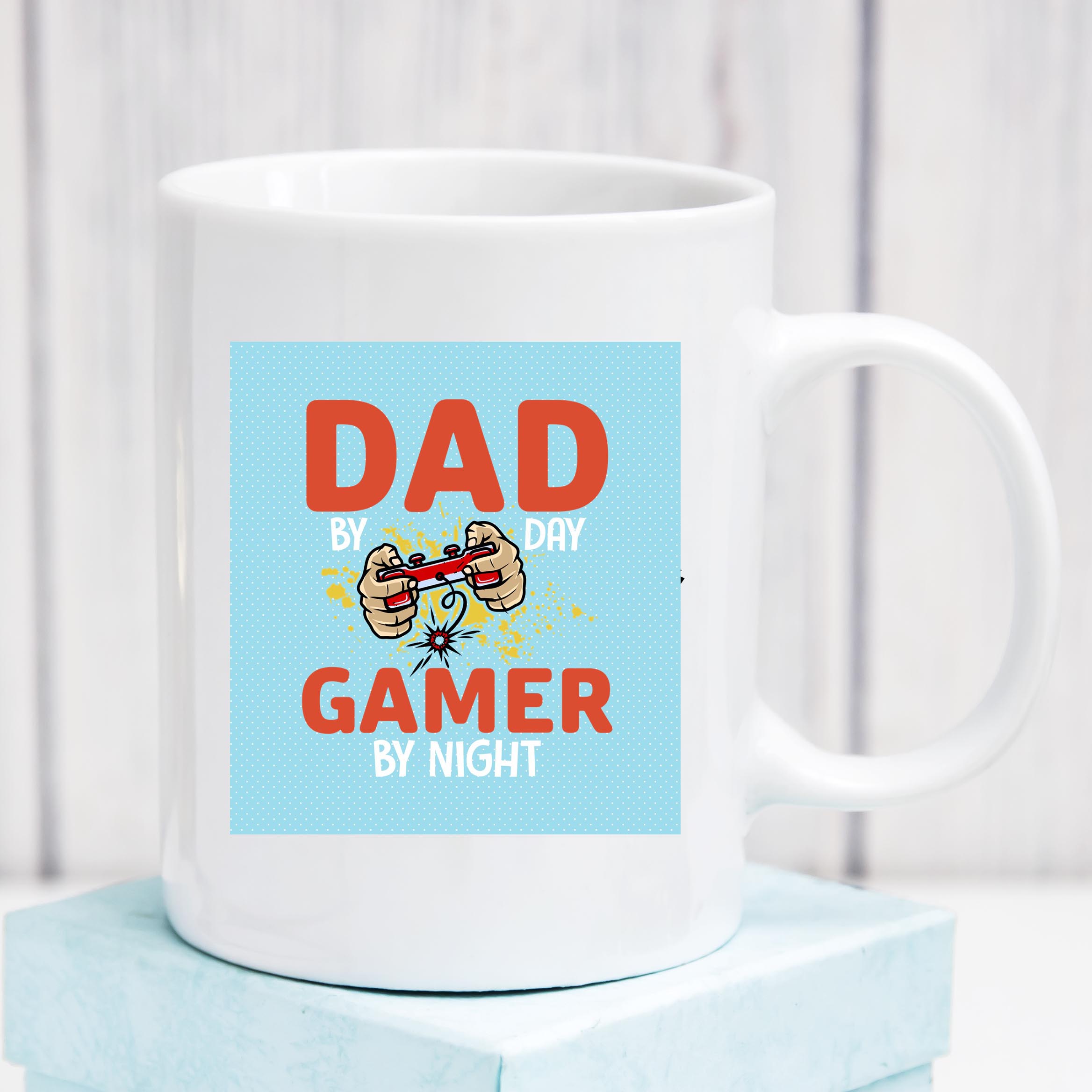 Dad by day, Gamer by night Mug