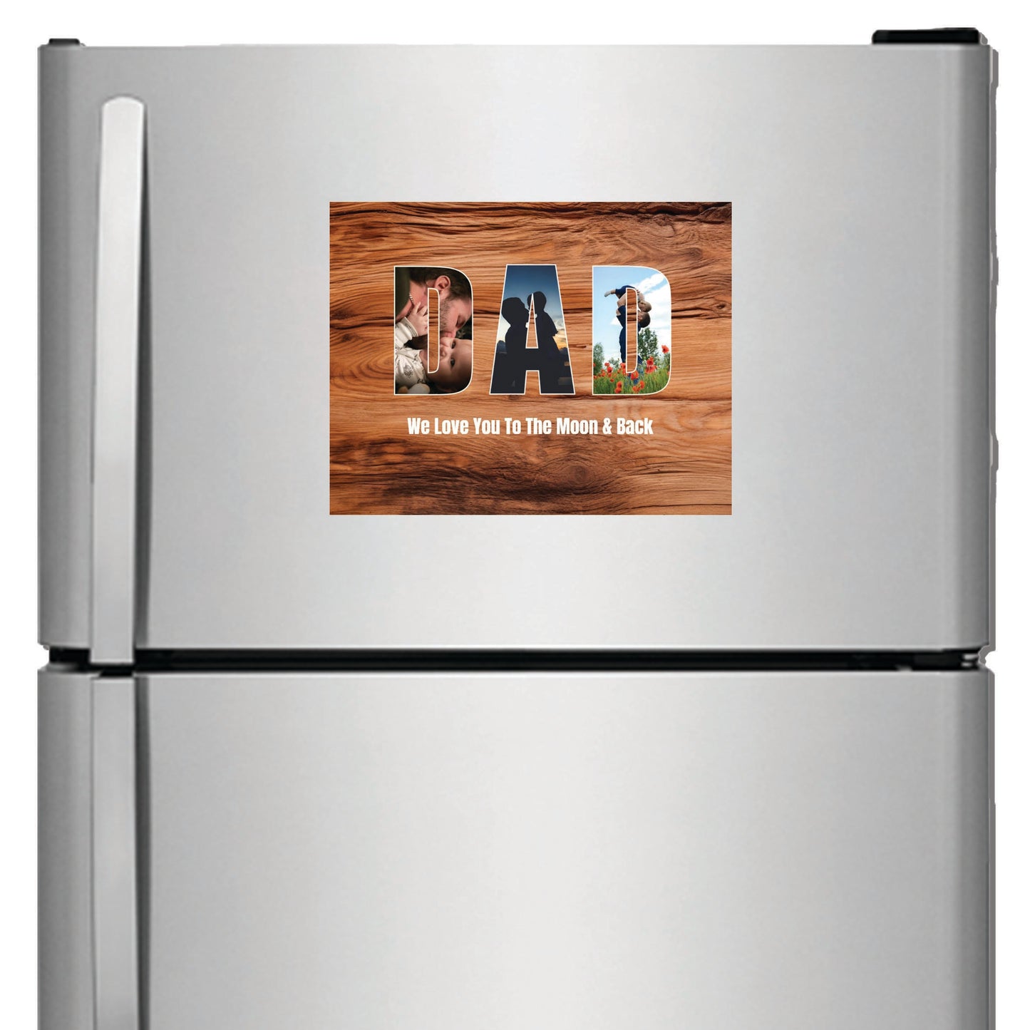 DAD Photo Collage on Acrylic, Slate, Mug or Magnet