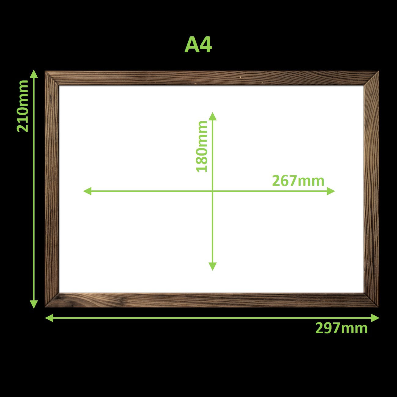 6 Piece Virtual Frame Combo | M62 | (Available in Dark, Medium & Light Wood)