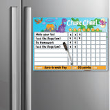 Kids Reward / Chore Chart (Dinosaurs)