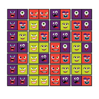 Magnetic Dominoes (Funny Faces)