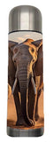 Wildlife - Group of Three Elephants Design on Tumbler, Can, Flask, or Water bottle