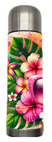 Summer - Tropical Design on Tumbler, Can, Flask, or Water bottle