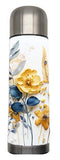 Flowers - 3D Yellow Flower Design on Tumbler, Can, Flask, or Water bottle