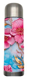 Flowers - 3D Pink Flower Design on Tumbler, Can, Flask, or Water bottle