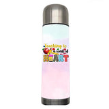 Teacher - Teaching is a work of heart Design on Tumbler, Can, Flask, or Water bottle