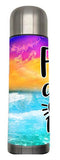 Summer - Float Drink Tan Repeat Design on Tumbler, Can, Flask, or Water bottle