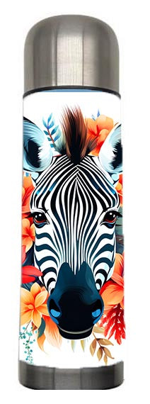 Wildlife - Zebra Design on Tumbler, Can, Flask, or Water bottle
