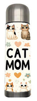 Cats - Cat Mom Design on Tumbler, Can, Flask, or Water bottle