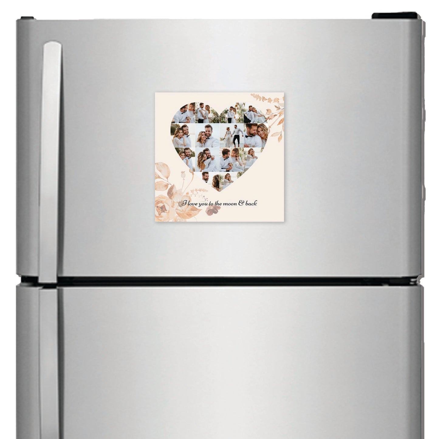 Heart  Photo Collage on  Acrylic, Slate, Mug or Magnet (14 Photos)