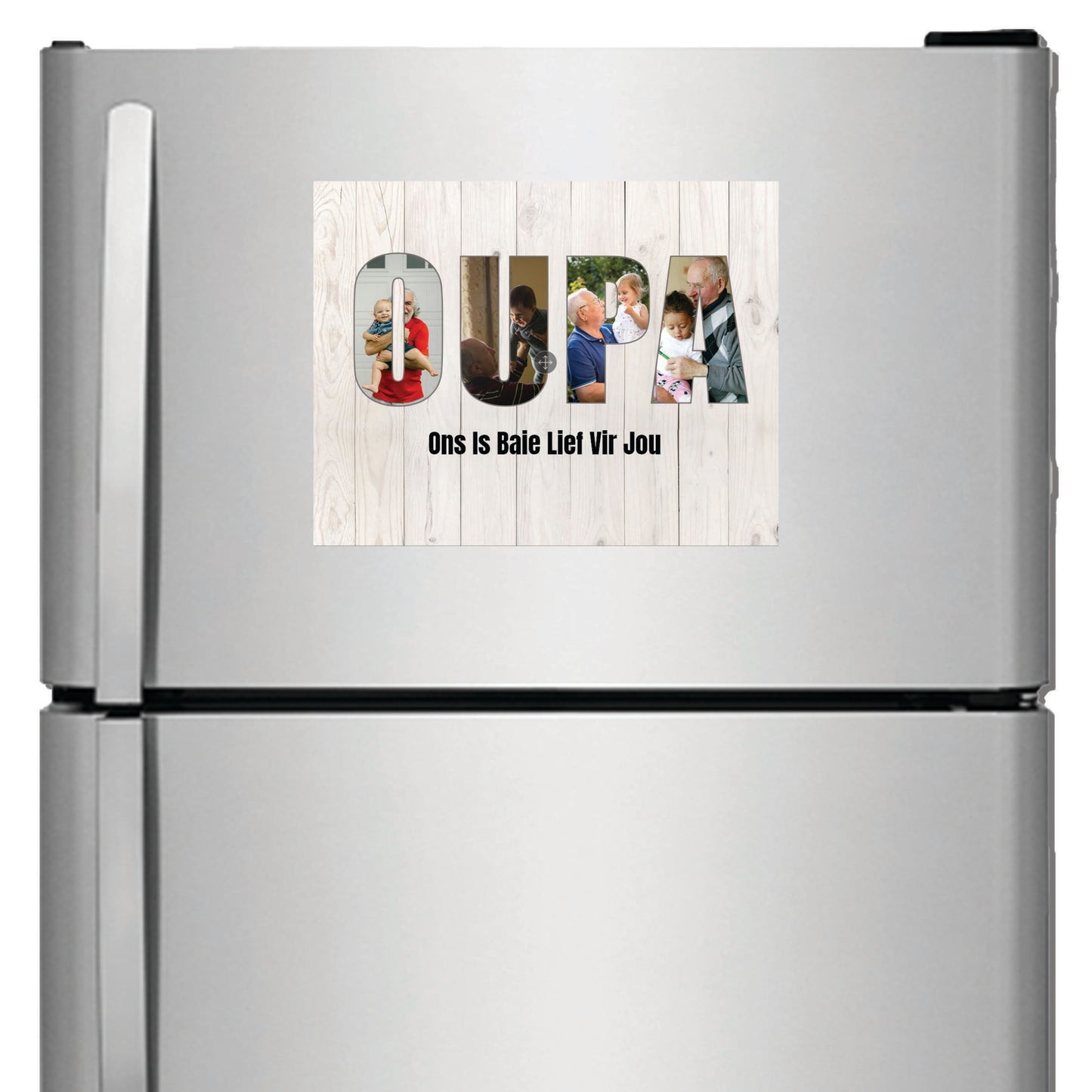 OUPA Photo Collage on Acrylic, Slate, Mug or Magnet (4 Photos)