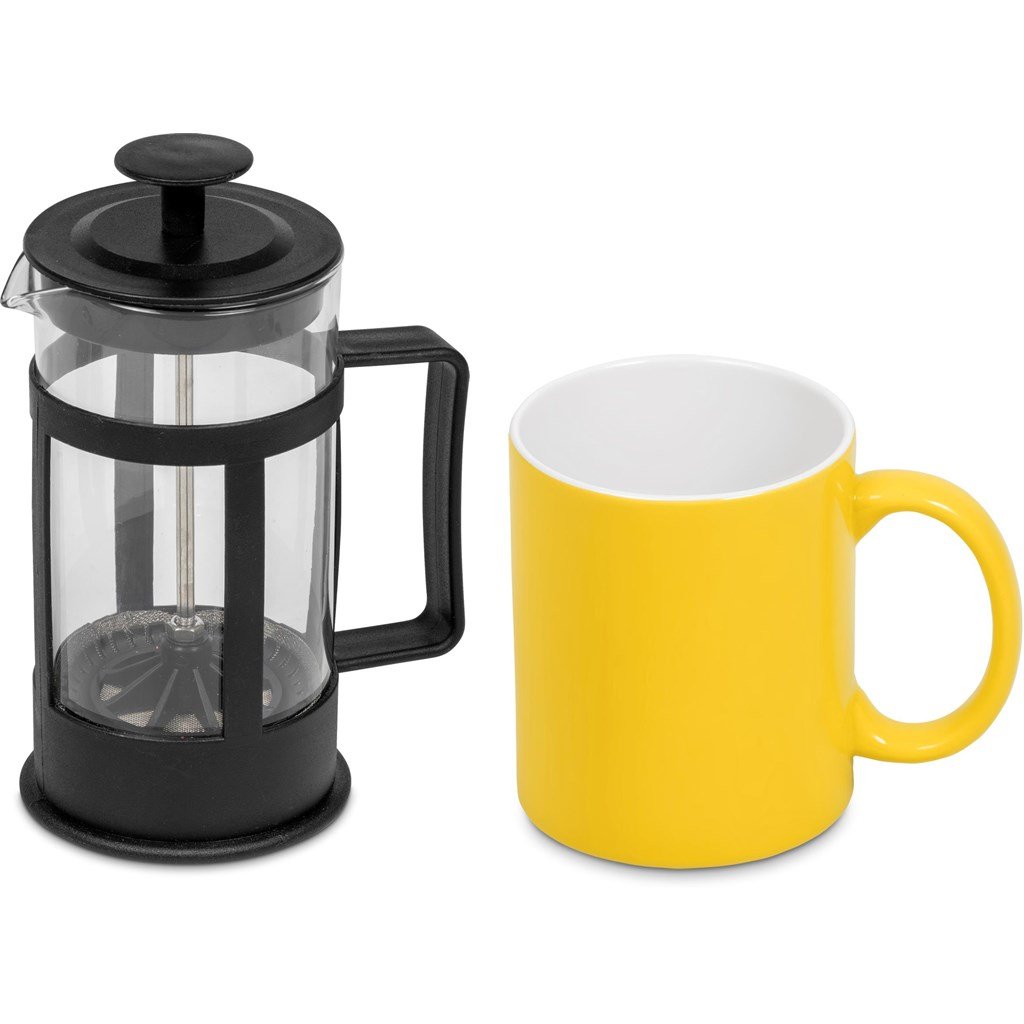 Cafe Omega Coffee Set - Yellow
