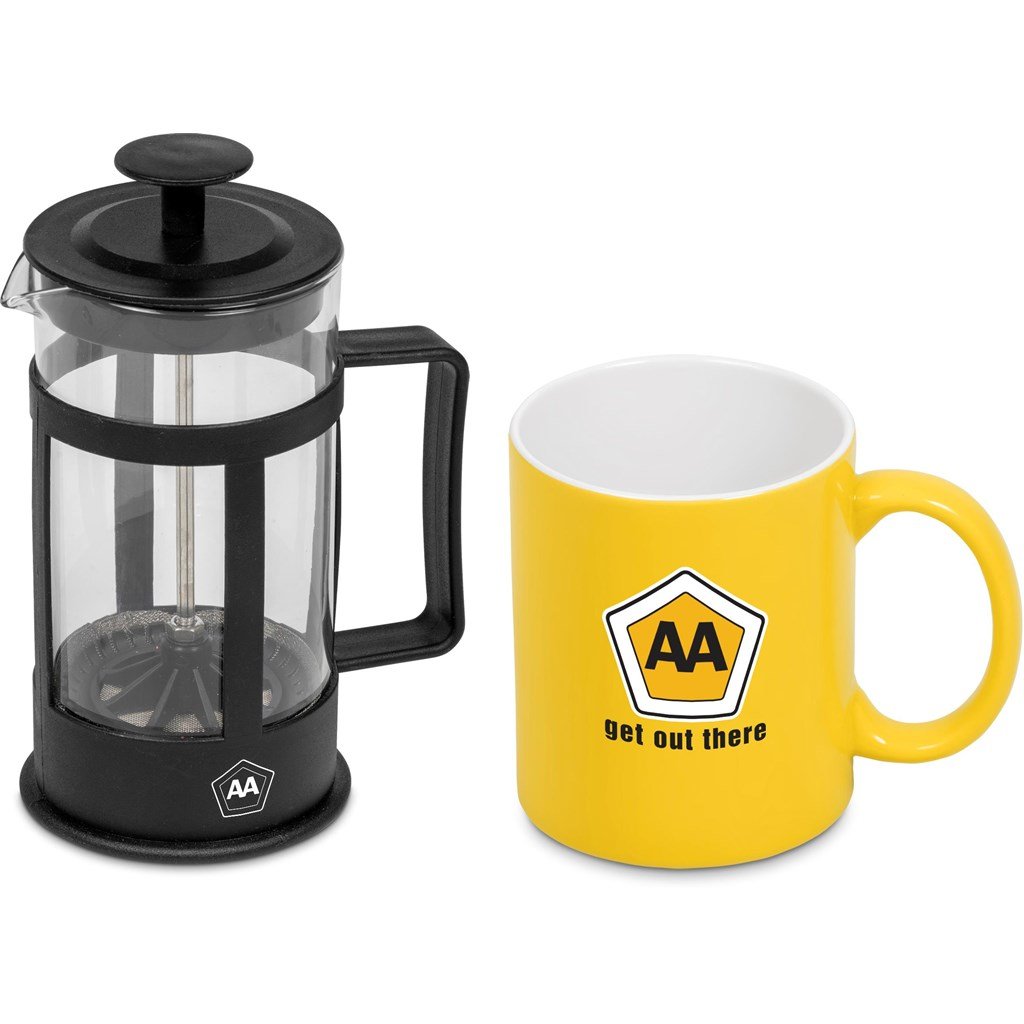 Cafe Omega Coffee Set - Yellow